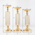 European-Style Simple Line Candlestick Wrought Iron Candlestick Hotel Home Store Furnishings Decoration