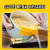 Pasta Strainer Silicone Food Strainer Hands-Free Pan Strainer Clip-On Kitchen Food Funnel for Spaghetti Duckbill Shape