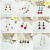 Earrings S925 Suitable for round Faces Slimming Earrings Hot-Selling Small Face Trendy Sweet Earrings