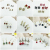 Earrings S925 Suitable for round Faces Slimming Earrings Hot-Selling Small Face Trendy Sweet Earrings