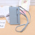 2021 Summer New Mobile Phone Bag Korean Style Pu Long Large Capacity Multi-Functional Mini Bag Shoulder Bag Crossbody