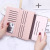 Women's Long Wallet 2021 New Korean Style Fashionable Cute Simple and Fresh Student Tri-Fold Zipper Wallet Wallet