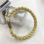Korean Style Handmade Braid Headband Highly Elastic Hair Rope Popular Ornament Hair Ring