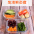 Wholesale Borosilicate Glass Lunch Box Microwave Oven Available Bowl Divided Fresh-Keeping Box Sealed Lunch Box with Lid