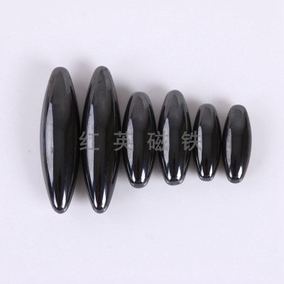 Rugby Magnet Toy Magnet Black Magnetic Round Oval Magnet