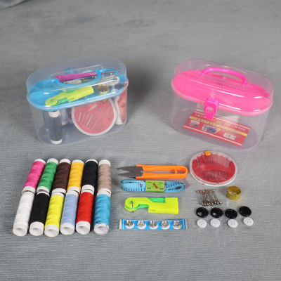 Sewing Kit Household Sewing Kit Tools Portable Sewing Needlework Storage Multifunctional Sewing Sewing Needlework Treasure Chest