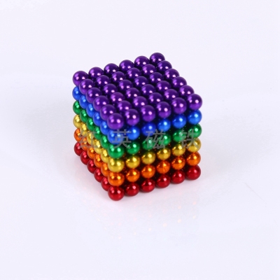 Factory Direct Sales Barker Ball 1000 PCs Puzzle Pressure Relief Color Magnetic Ball Magnet Ball Magnetic Beads Toy