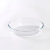 High Boron Heat-Resistant Glass Bakeware Oval Oven Creative High Borosilicate Baking Tray Barbecue Plate Microwave Oven Plate Household