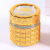 High-Grade Iran Saffron Glass Bottle Packaging Tuhao Gold Medicinal Materials Health Care Food Storage Glass Storage Jar