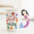 Creative Mermaid Shape Ceramic Cup Cartoon Mug Custom Ceramic Cup Milk Cup Office Water Cup