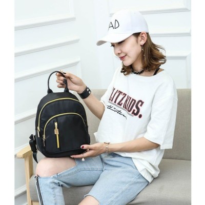 Foreign Trade Women's Bag New Korean Style Trendy Backpack Solid Color Simple and Fashion Women Bag