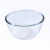 High Temperature Resistant Glass Bowl Thickened Instant Noodle Bowl Soup Bowl Fruit Salad Dessert Bowl Household Microwave Oven Oven Special Use Bowl