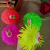 Luminous Hairy Ball Convex Eye Dense Hair Flash Ball Vent Ball Children 'S Soft Rubber Toys Wholesale