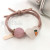 Frosted Heart Printing Cute Hair String Hair Bands Wholesale Trendy Hair Accessories