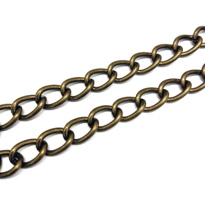 Jiye Hardware Chain Ancient Bronze Curb Necklace Luggage Accessories Clothing Picture Inquiry
