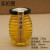 Factory Wholesale Thread Glass a Bottle of Honey Transparent Honey Bottle Cans Chili Sauce Bottle Customization