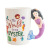 Creative Mermaid Shape Ceramic Cup Cartoon Mug Custom Ceramic Cup Milk Cup Office Water Cup