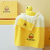 G. Duck New Black Thread Embroidery Pure Cotton Absorbent Small Yellow Duck Towel Supermarket Gift First Choice