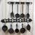 European-Style Retro Cast Iron Kitchen Set Hand Bell Iron Doorbell Milk Tea Shop Cafe Wall Hanging Decorations