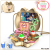 Children's Simulation Kitchen Cooking Tableware Makeup Ornament Candy Medical Tools Play House One Shoulder Crossbody Bag Toys