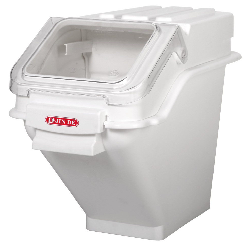 厂家直销家用厨房米桶24升塑料储米箱30KG密封米缸防虫防潮面粉桶