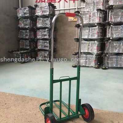 baggage Oversize heavy duty tiger truck warehouse truck trailer pull truck pull lever driver pull cart luggage car