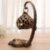 Cast Iron Fish Lamp Aromatherapy Stove Personality Retro Iron Art Candlestick Pendant Accessories and Decorations Creative Gift