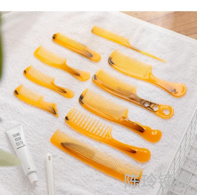 Fine Tooth Tail Comb Long Hair Styling Inner Buckle Comb 10 Household Hairdressing Combed Handle for Ladies Anti-Blow Special