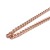 Jiye Hardware Chain Rose Gold Four-Side Grinding Chain Luggage Accessories Clothing Jewelry Picture Inquiry