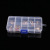 10 Grid 15 Grid 24 Grid 36 Grid Transparent Storage Box Jewelry Tool Box Plastic Parts Storage Box Factory Wholesale