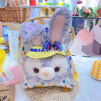 Toy Doll Plush Backpack Cute Female Growing Ears Rabbit Backpack