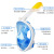 Cross-Border Hot Adult Snorkeling Three Pieces Silicone Diving Mask All-Dry Snorkeling Mask Mask Diving Mask