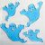 Halloween Ghost Festival Christmas Jelly Stickers TPR Soft Glue Window Stickers Jelly Stickers Refridgerator Magnets 