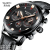 Fashion Men's Watch Decorative Three-Pin Luxury Quartz Watch Steel Belt Waterproof Student Watch Wholesale Men's Watch