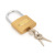 Factory Direct Supply Iron Padlock Pull Lock 63mm * 6 Suction Card Student Household Wardrobe Padlock Open Lock Wholesale