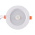 Led6-Inch Concealed Embedded White Downlight 15W Bright Microwave Radar Induction Lamp Ceiling Lamp