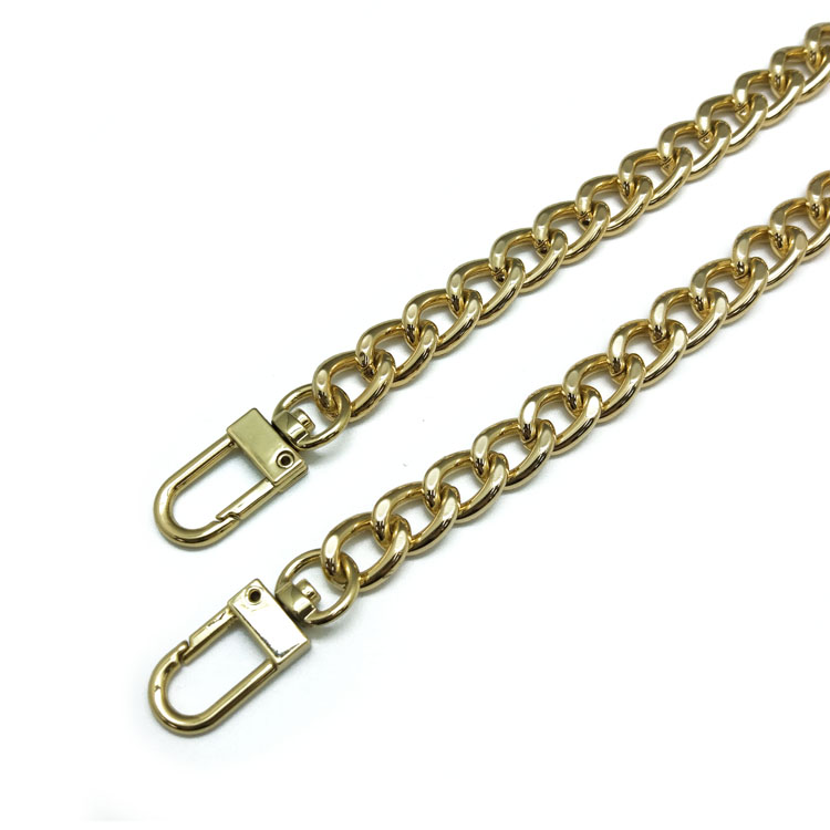 基业五金链条 浅金单磨链 箱包配件 各种尺寸规格定制