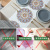 Nordic Dining Tablecloth Waterproof Oil-Proof Disposable PVC Mesh Red Tablecloth Desk Ins Student Coffee Table Mats Fabric