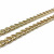 Jiye Hardware Chain Light Gold Single Grinding Chain Luggage Accessories Various Sizes and Specifications Customization