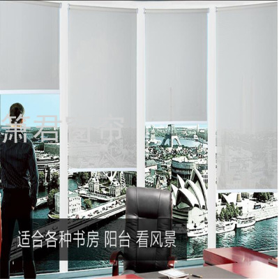 Factory Curtain Engineering Curtain Fabric Sun Shutter Shutter Hotel Home Office Half Awning Curtain Finished Product
