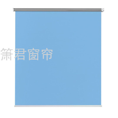 Factory Direct Office Curtain Full Shading Insulated Roll-Pull Louver Curtain Shade Room Darkening Roller Shade Curtain