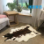 Fashion imitation animal skin printing imitation fur carpet living room bedroom bedside mat doormat