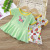 Girls' Dress   Girls' Cotton Princess Dress Western Style Short Skirt Internet Celebrity Kids' Skirt Children's Clothing