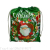 Christmas Polyester Drawstring Bag Santa Claus Festival Decorative Storage Gift Drawstring Bag Candy Gift
