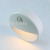 LED Intelligent Infrared Human Body Induction Cabinet Light Rechargeable Small Night Lamp Home Bedside Warm White Light Night Light