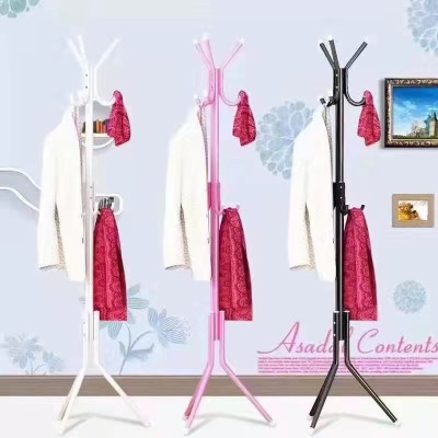 Simple Coat Rack Clothes Hanger Floor Bedroom and Household Clothes Rack Clothes Cap Bag Storage Rack Simple Modern