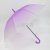 Automatic Environmental Eva Gradient Candy Color Transparent Umbrella Straight Umbrella Umbrella Adult Children's Umbrella