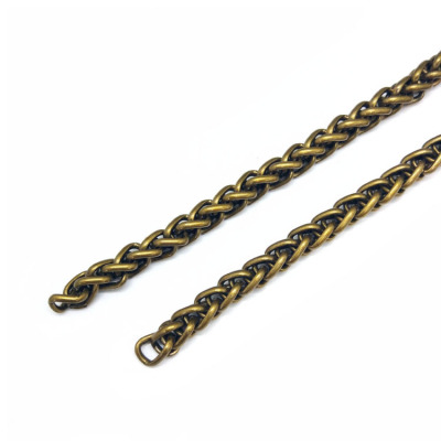 Jiye Hardware Chain Ancient Bronze round Chain Luggage Accessories Clothing Various Sizes and Specifications Customization