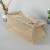Linen Gift Bag Bamboo Handle Linen Portable Shopping Bag Custom Retro Artistic Burlap Bag Custom