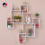 Modern Fashion Wall Partition Shelf Creative Display Stand Background Wall Decoration Simple Style Partition